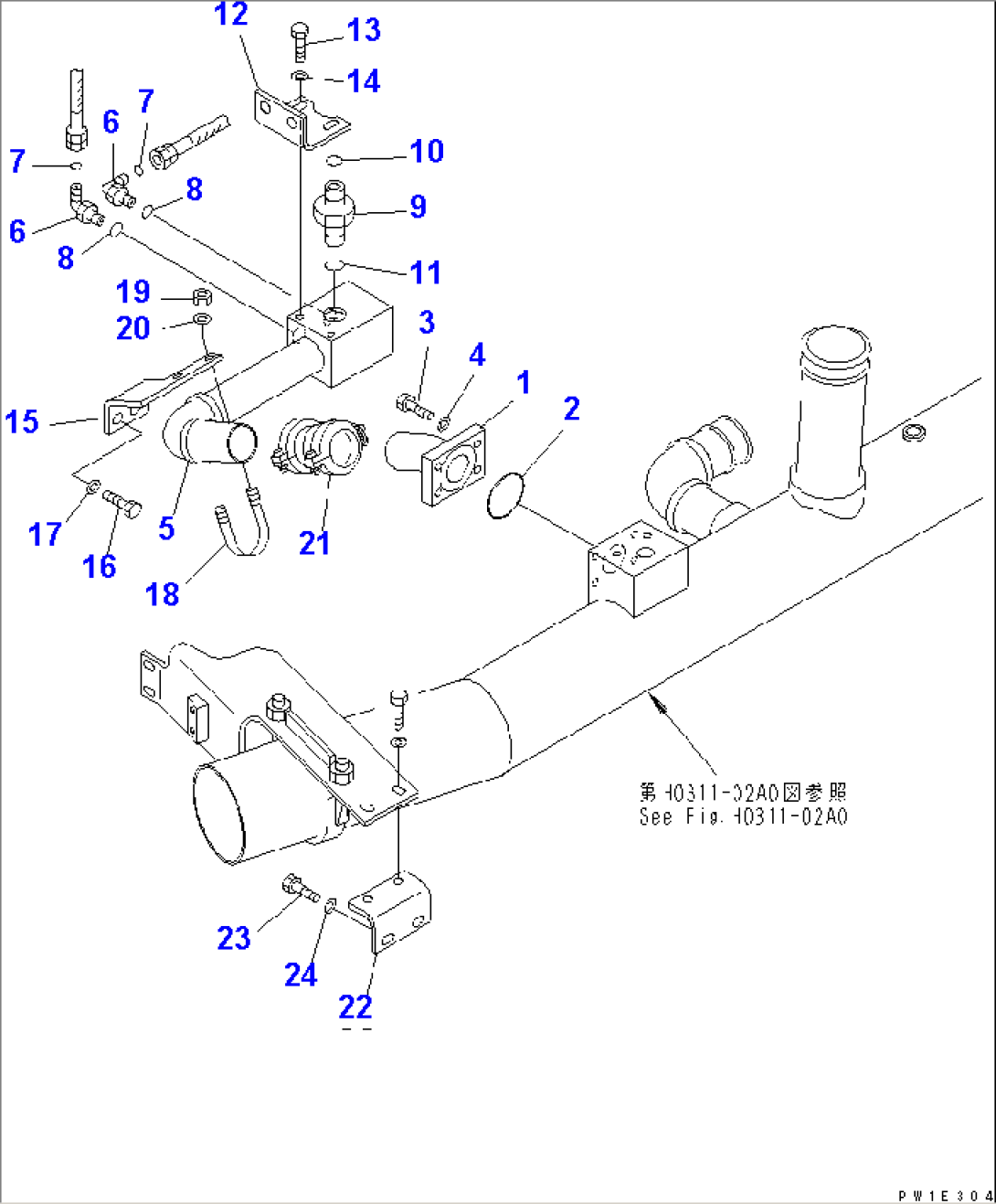 SUCTION LINES (TANK LINE) (GEAR PUMP)