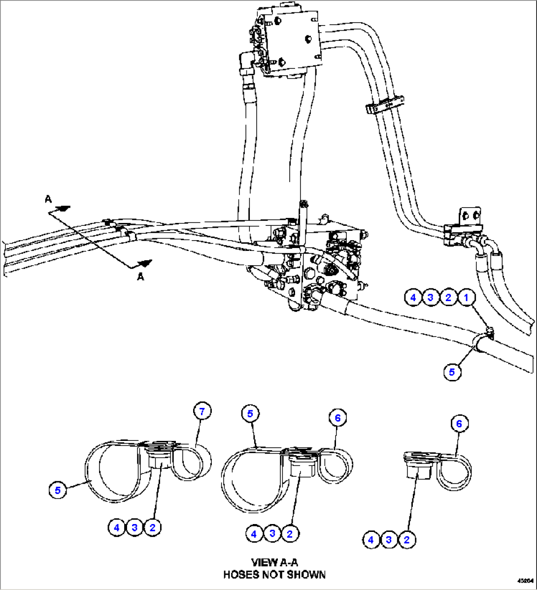 BLEEDDOWN MANIFOLD PIPING 1/4