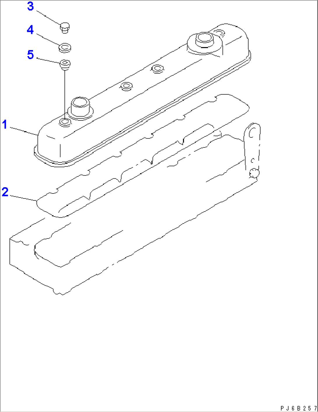 CYLINDER HEAD COVER(#29035-)