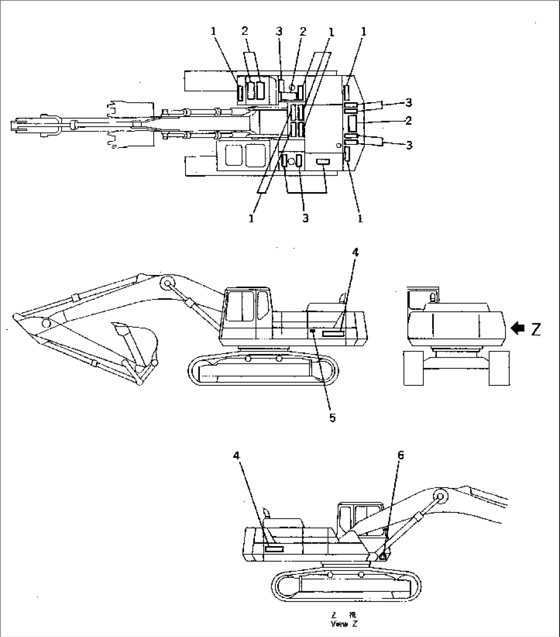 MARKS AND PLATES (CHASSIS SIDE) (FOR SWEDEN¤ NORWAY)