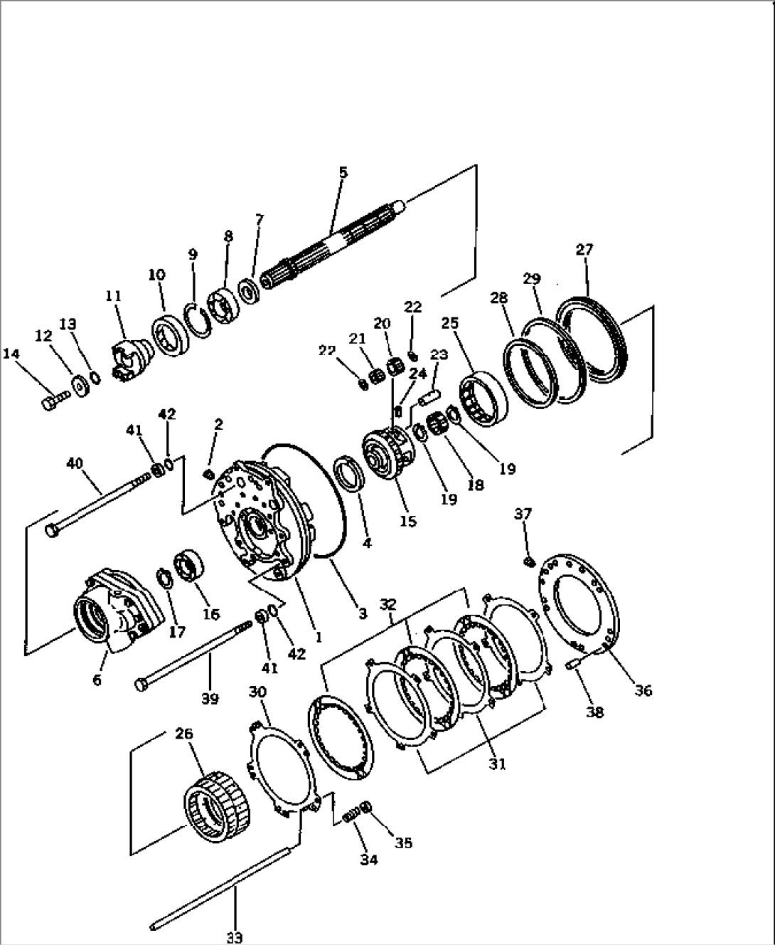 TRANSMISSION (F2-R2) (2/6) (REVERSE HOUSING)