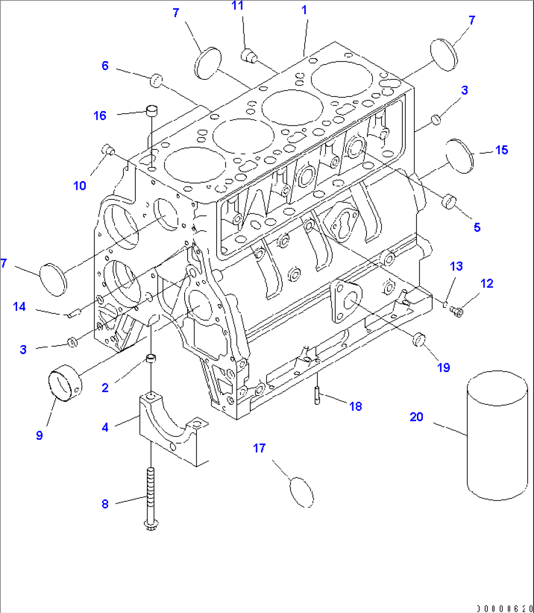 CYLINDER BLOCK