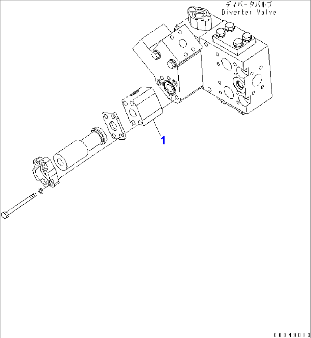 EMERGENCY STEERING LINE (CHECK VALVE)(#55001-)