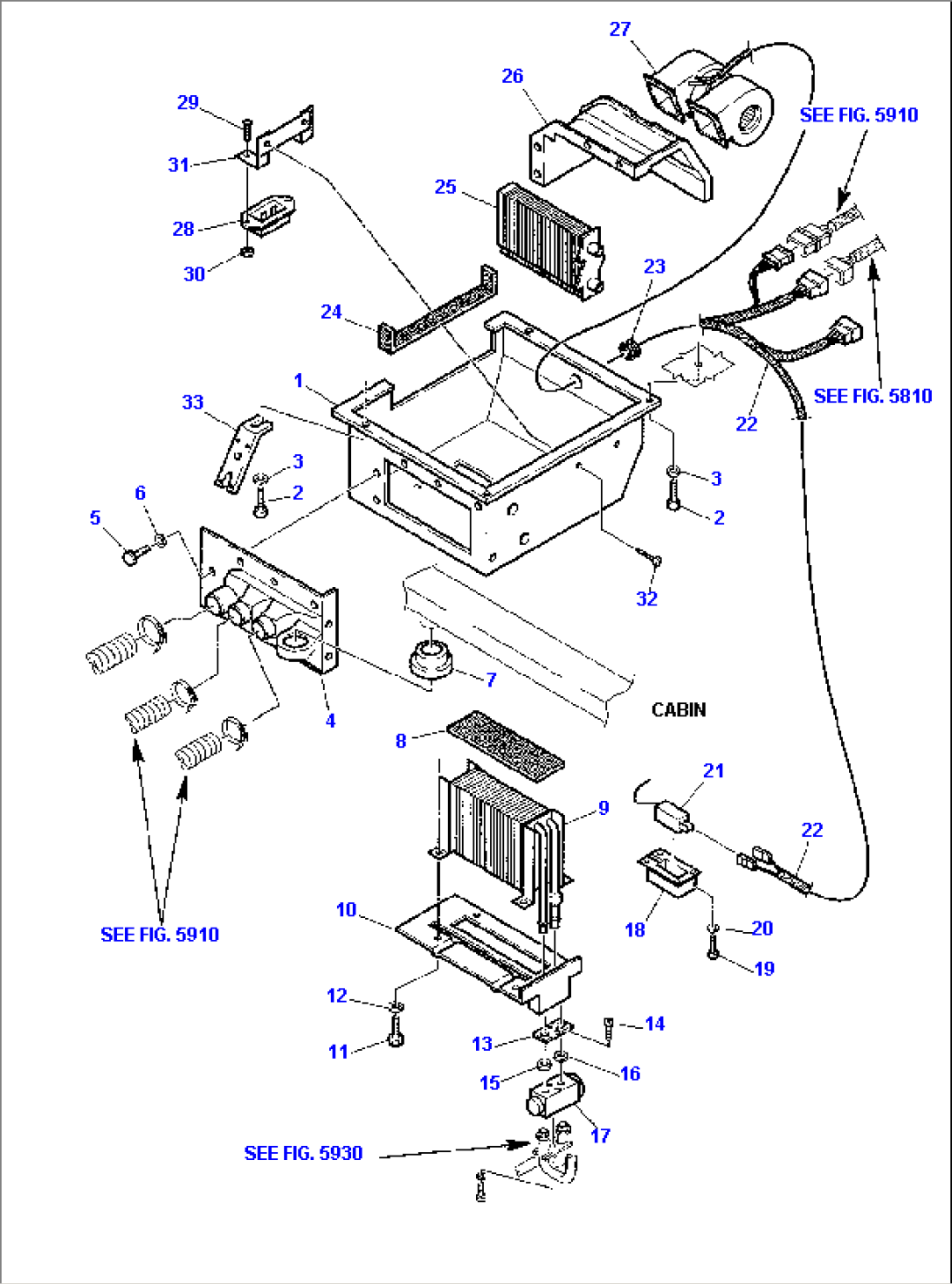 CABIN AIR BLENDING SYSTEM (1/2)