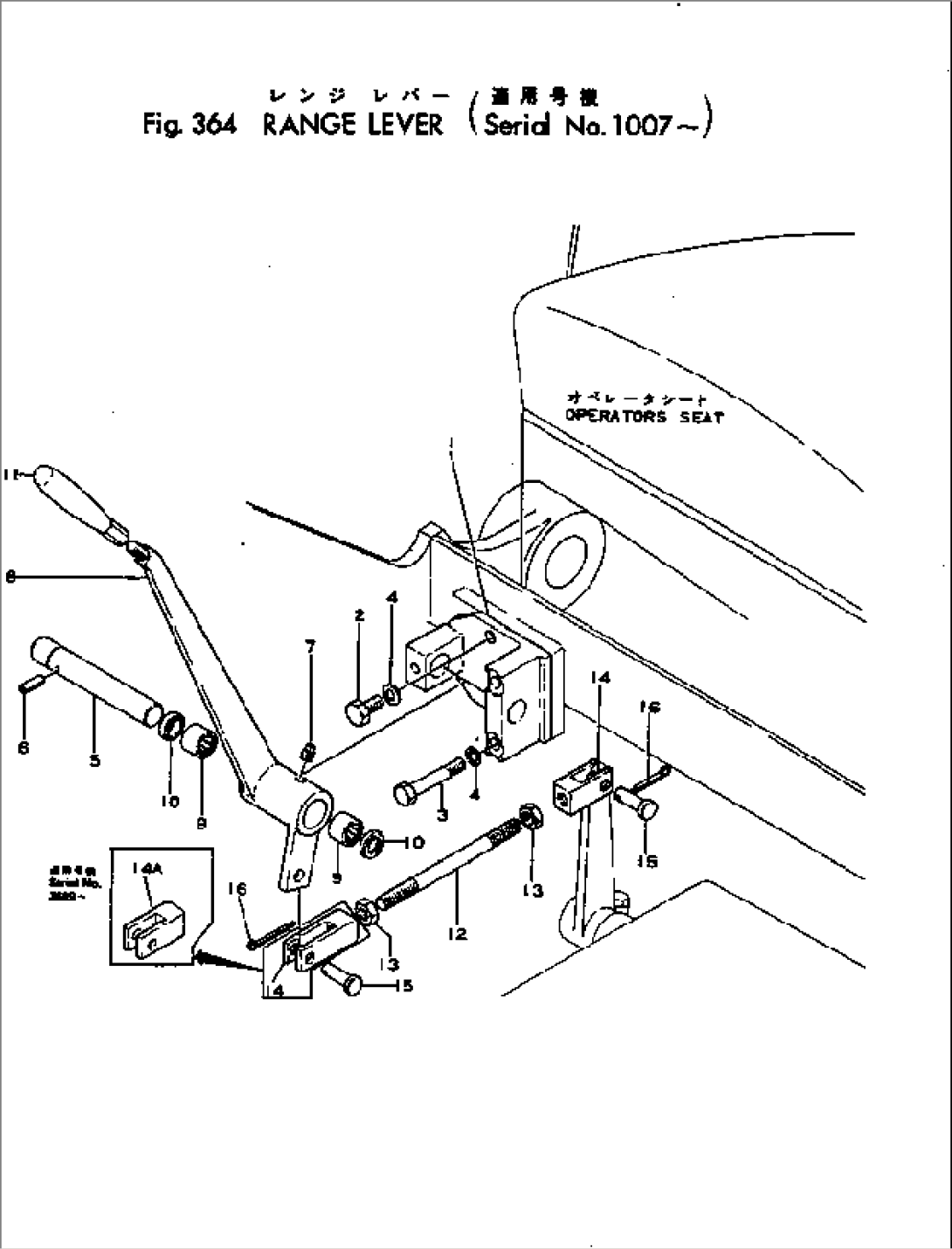 RANGE LEVER