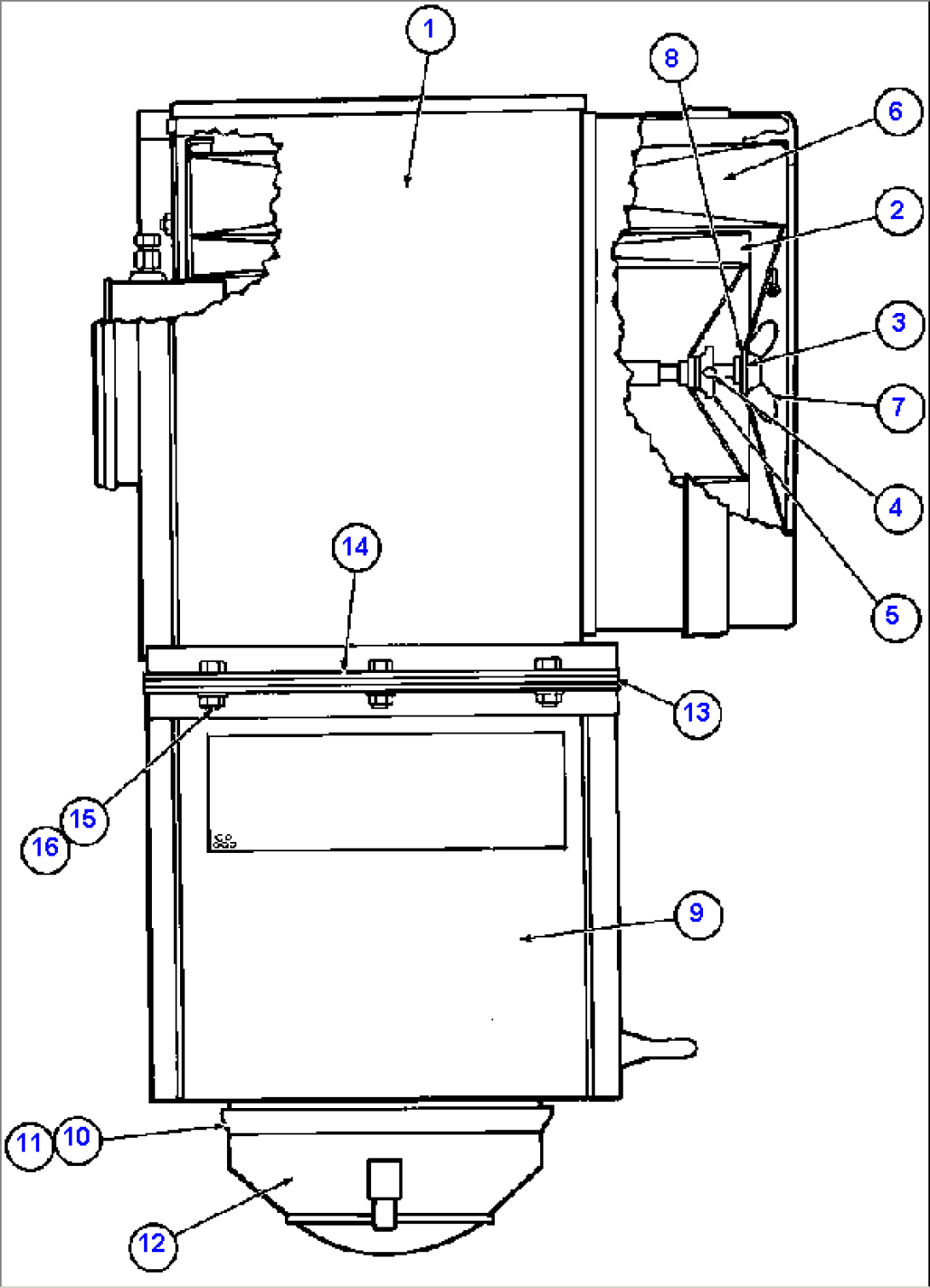AIR CLEANER ASSM (PB6850)