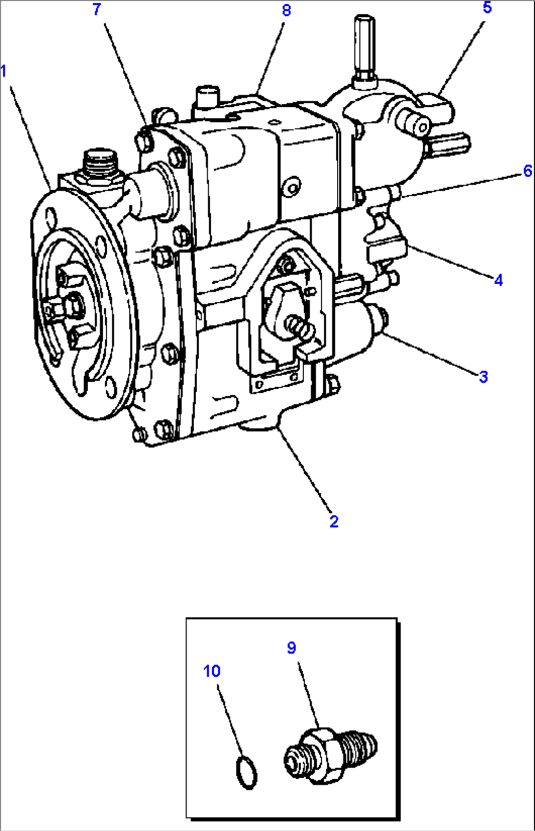 FUEL PUMP IDENTIFICATION # 3819512 - CALIBRATION # 817