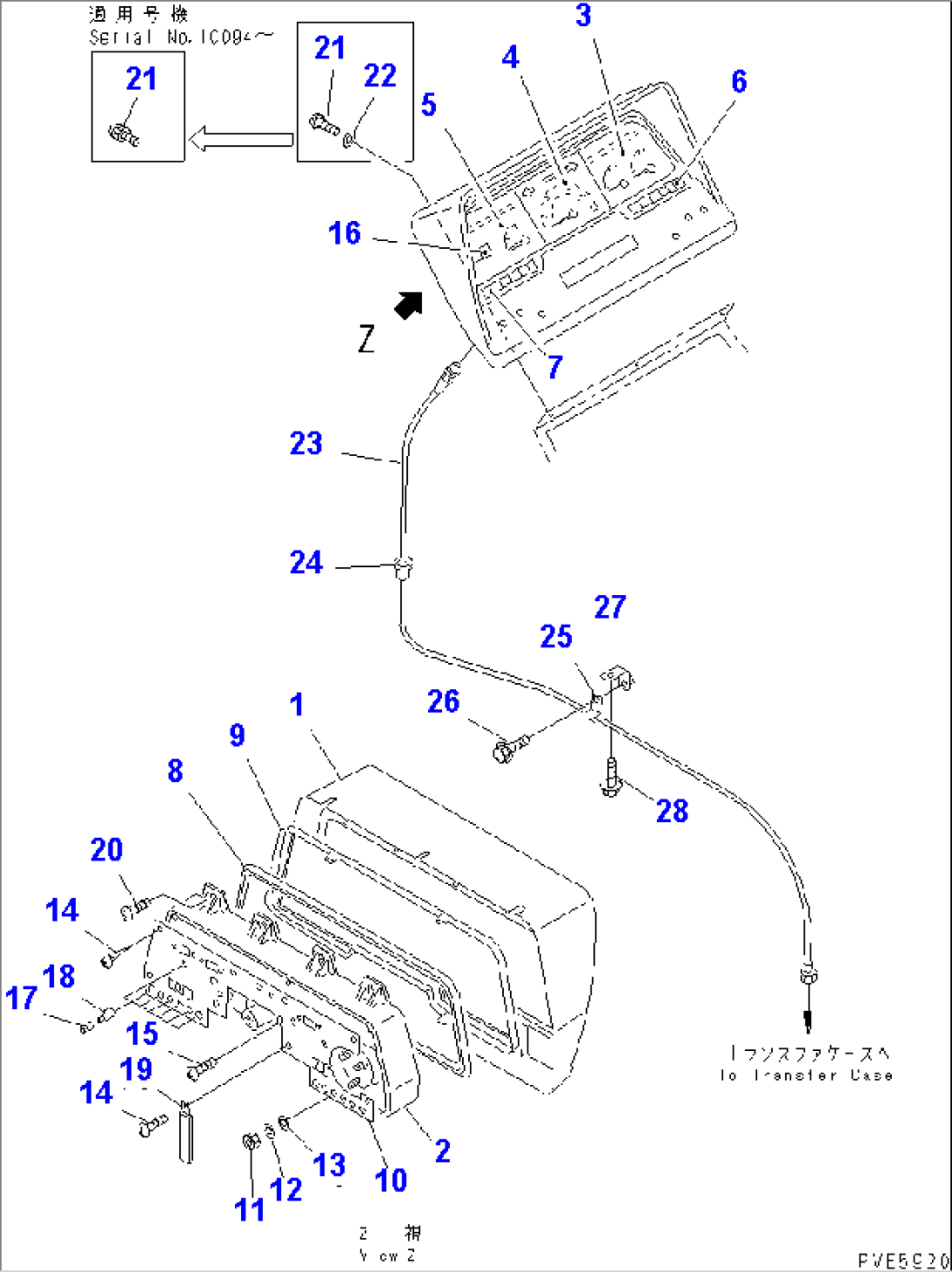 GAUGE AND SENSOR (INSTRUMENT PANEL)(#10001-11257)
