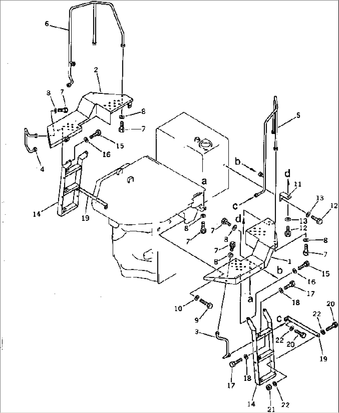FENDER AND LADDER(#20001-29999)