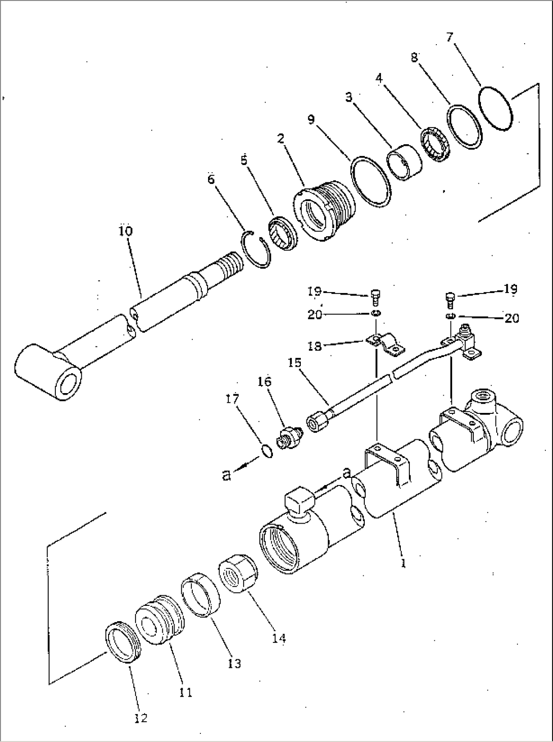 OUTRIGGER SLIDE CYLINDER