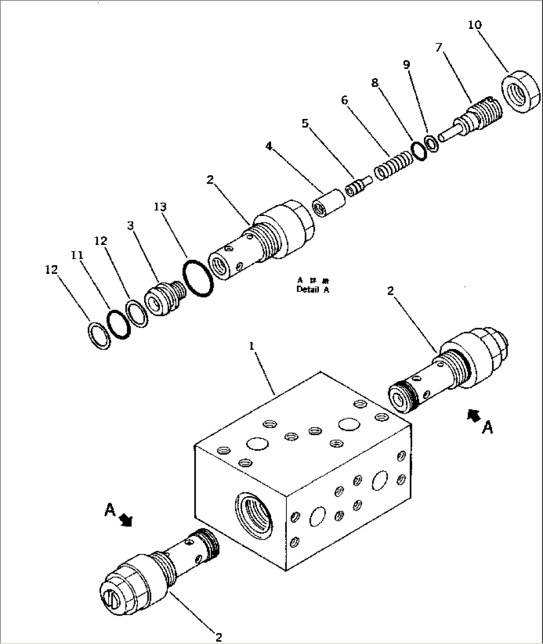 CROSSOVER RELIEF VALVE