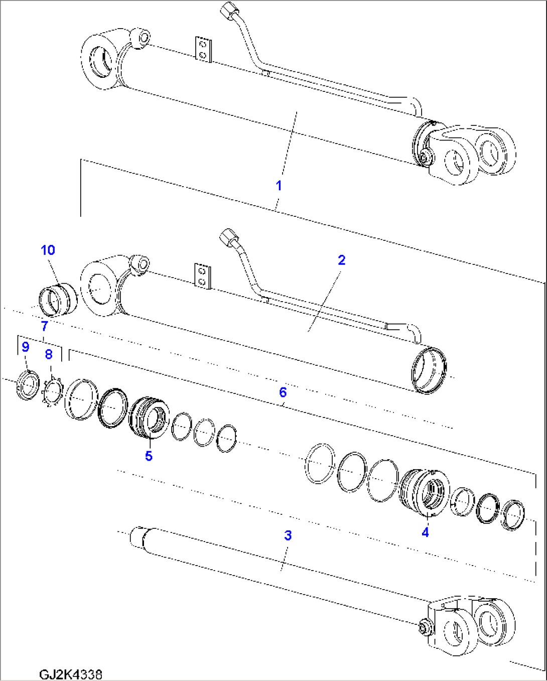 LIFT CYLINDER (INNER PARTS)
