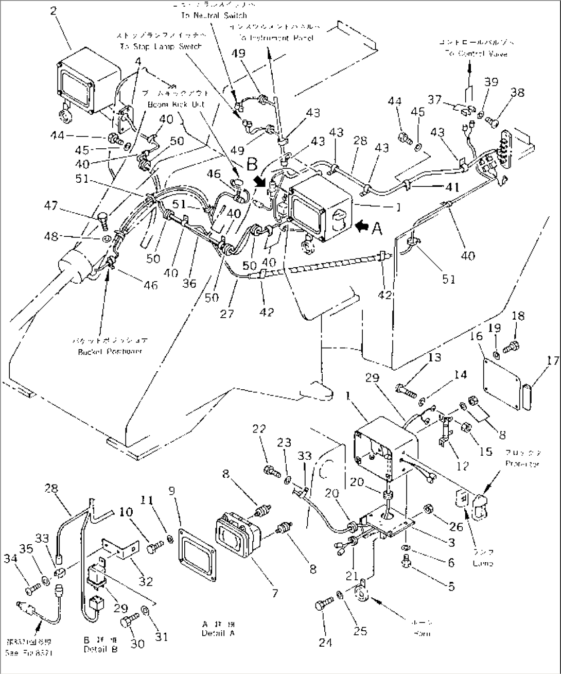 ELECTRICAL SYSTEM (FRONT) (TBG/ABE SPEC.)