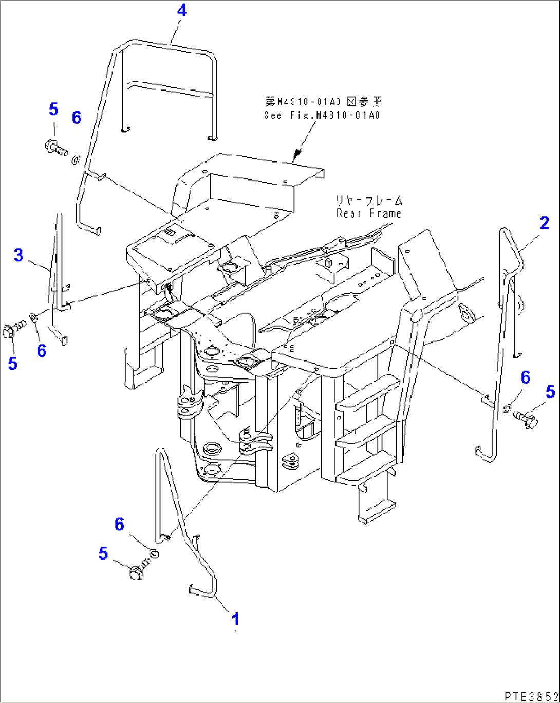 LADDER RAIL (SALTY RESISTANT SPEC.)