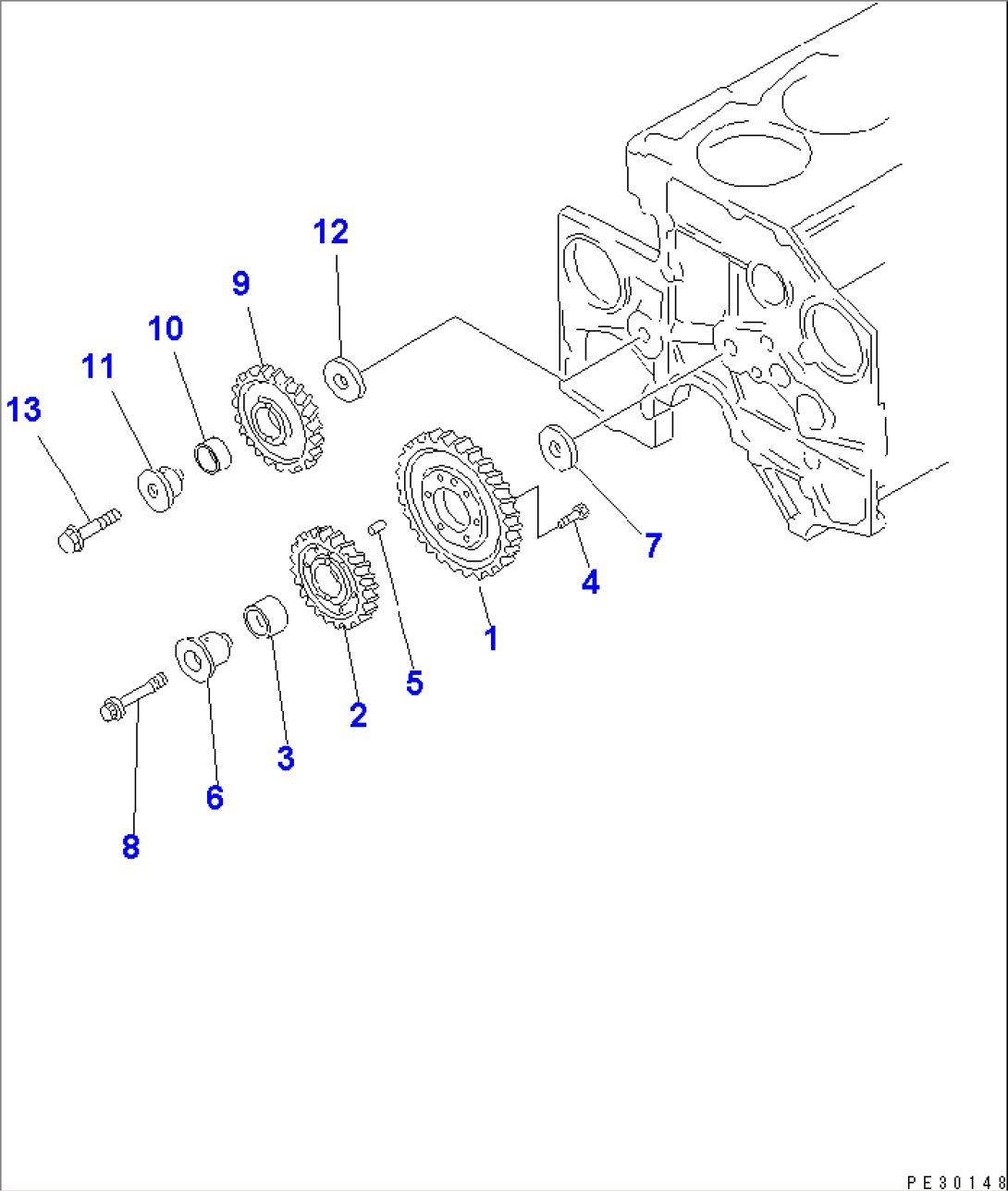IDLER GEAR(#18433-)