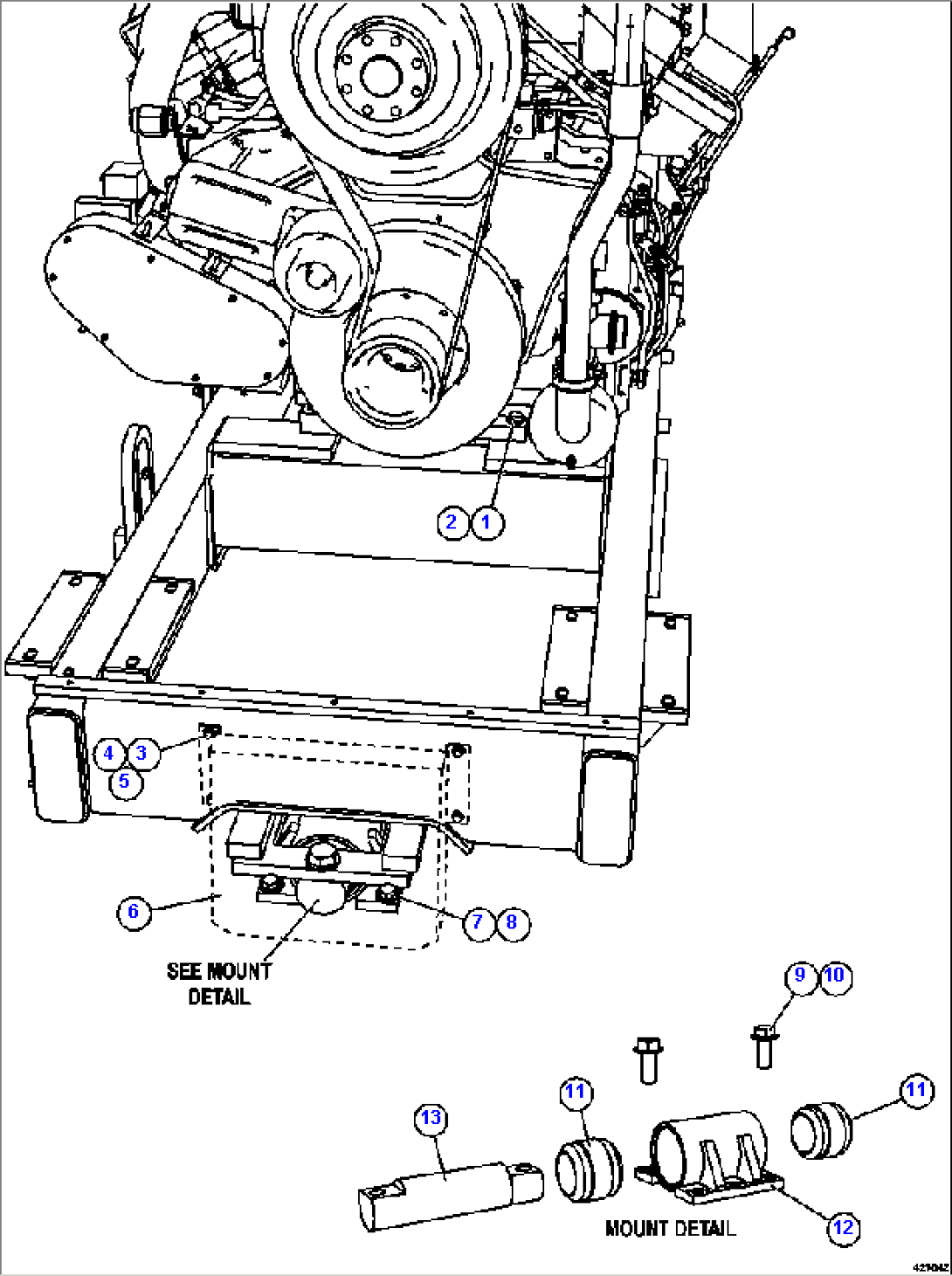 ENGINE/SUB-FRAME MOUNTS
