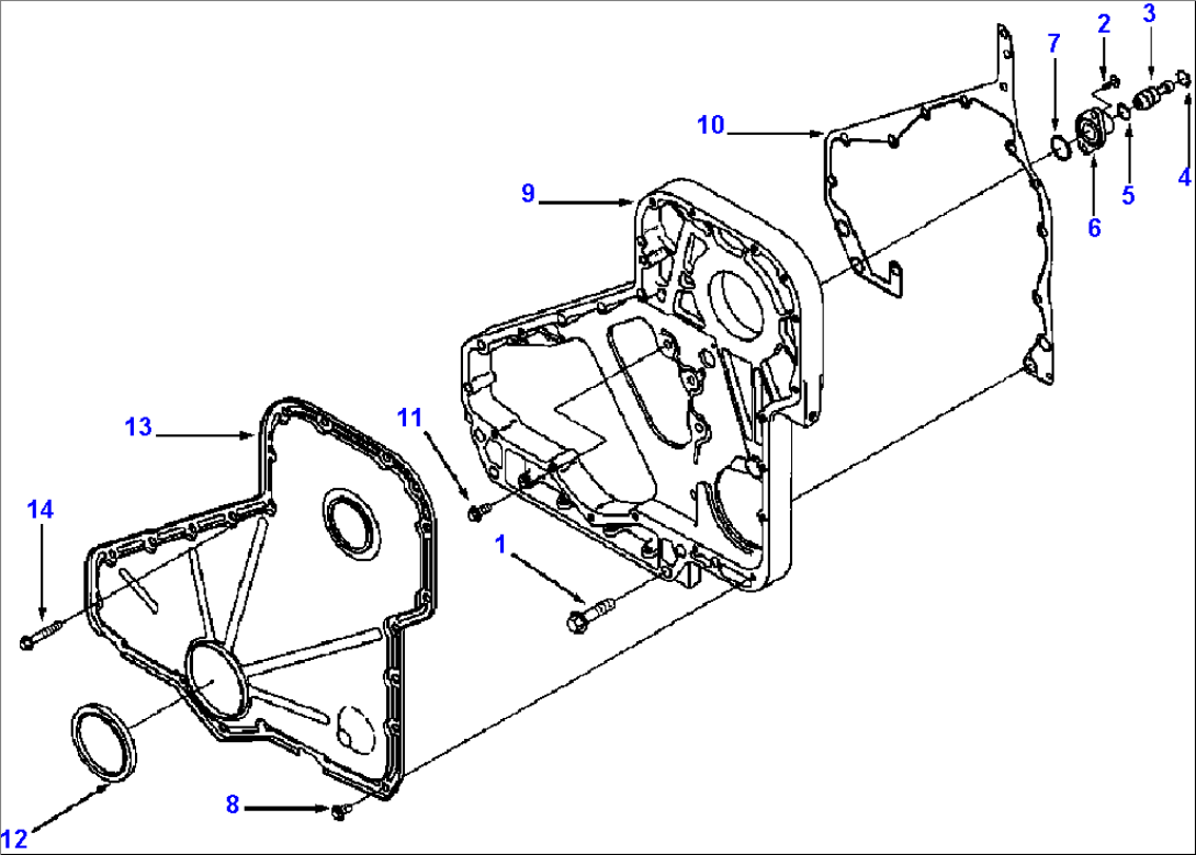 FRONT GEAR COVER