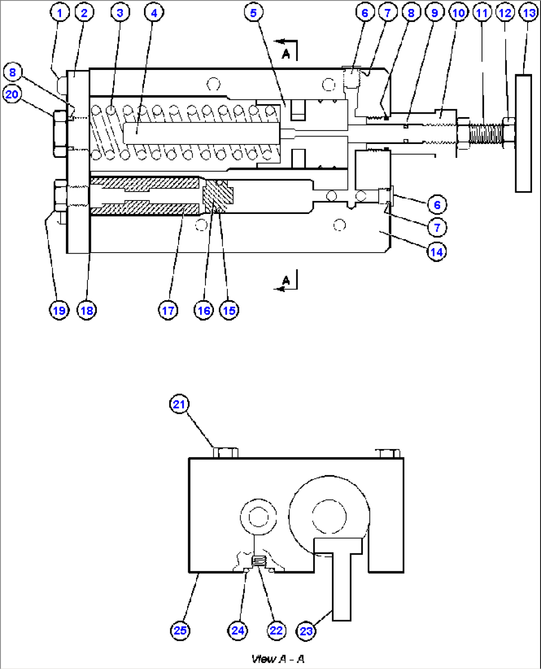 HAND WHEEL CONTROL ASSM (BF1676)