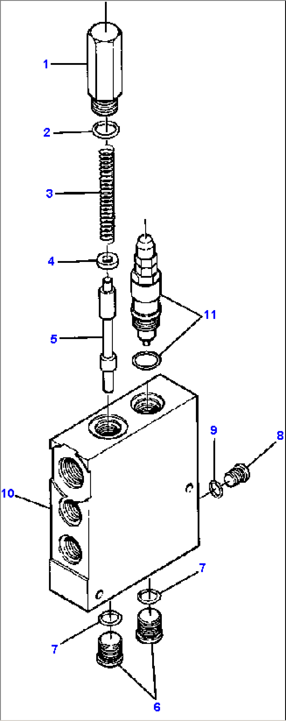 PILOT SUPPLY VALVE COMPLETE ASSEMBLY