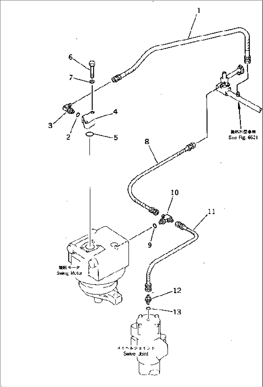 HYDRAULIC PIPING (RETURN)