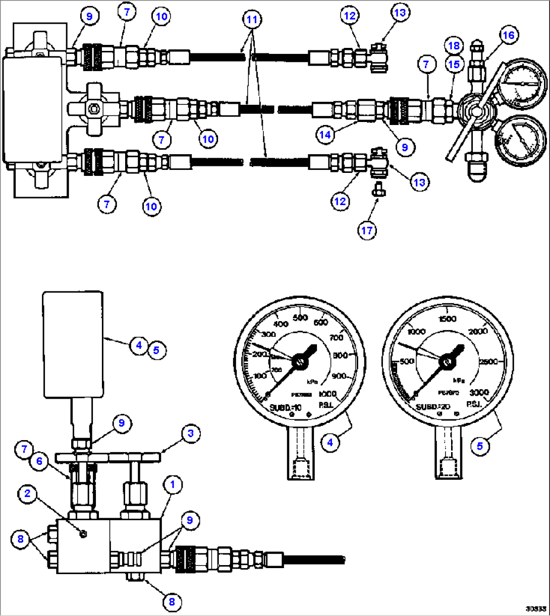 CHARGING MANIFOLD ASSEMBLY EB1759