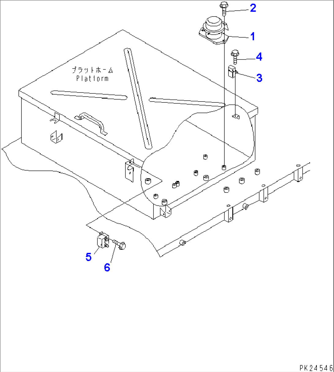 PLATFORM (BATTERY RELAY)