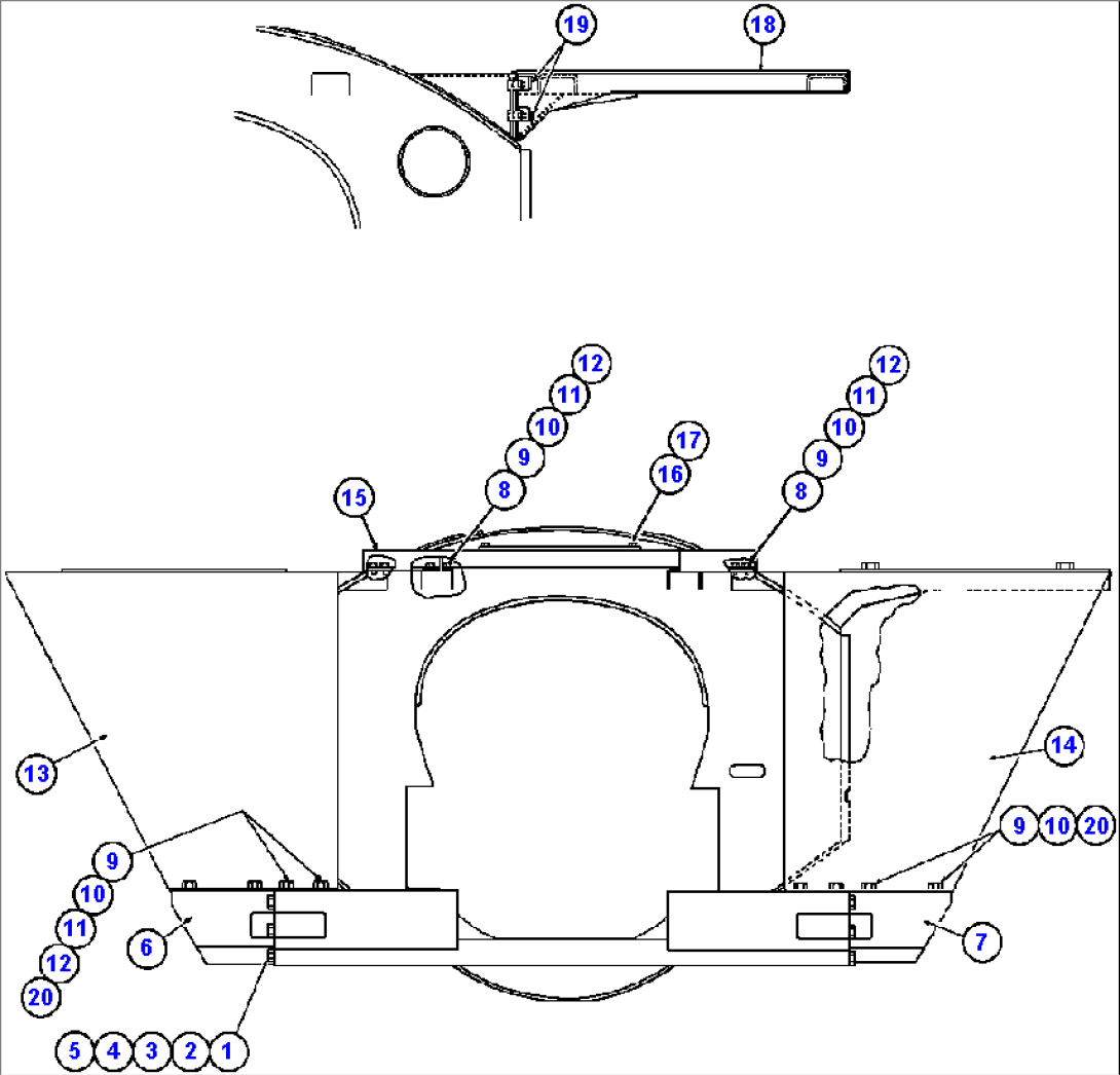 SUB-FRAME, CENTER DECK & UPRIGHTS