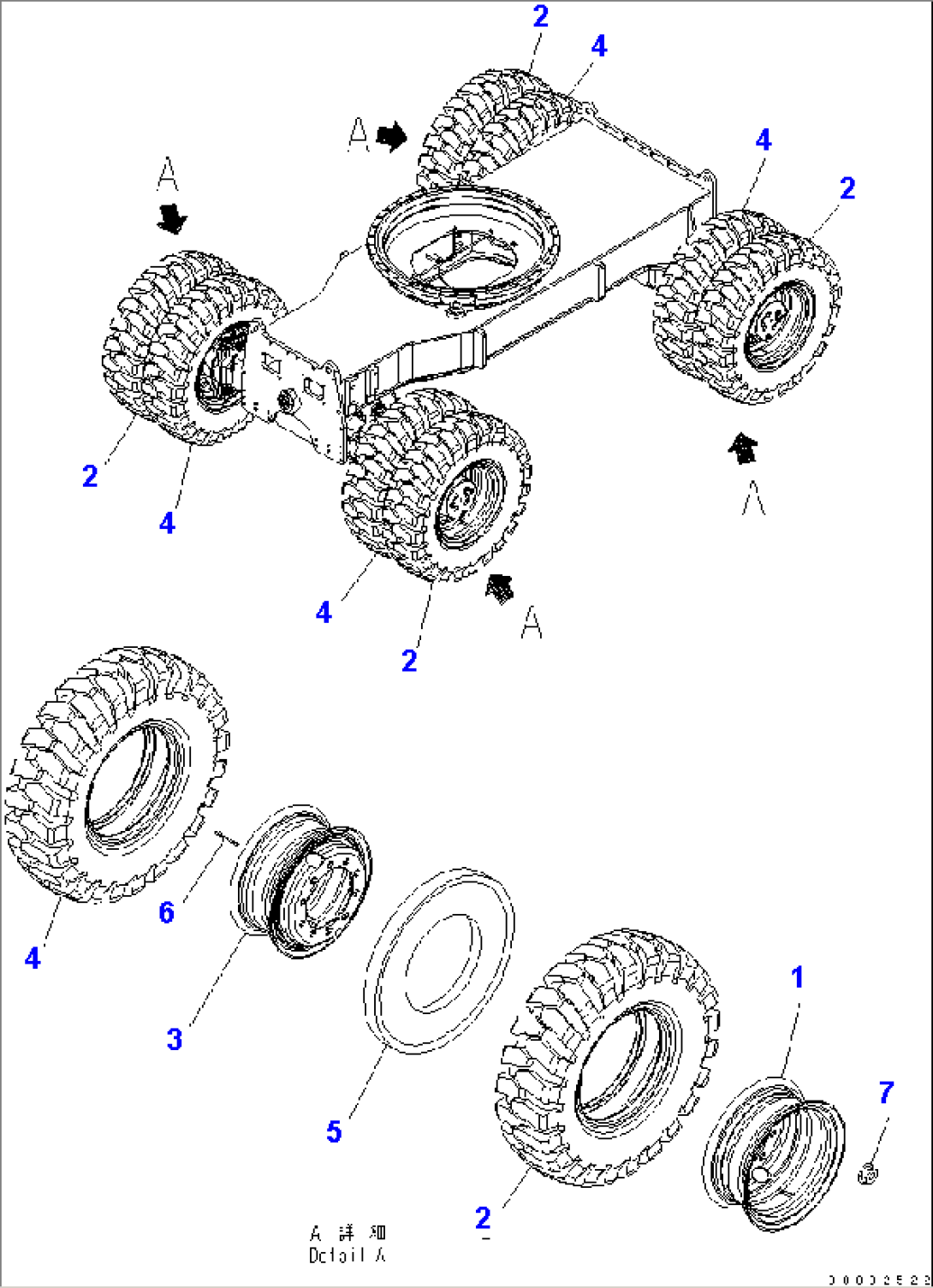 WHEEL (DOUBLE TYPE) (10.00-20)