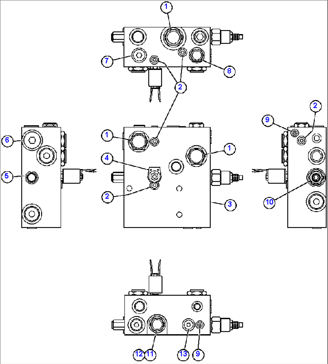 MANIFOLD VALVE ASSEMBLY (PB6181)