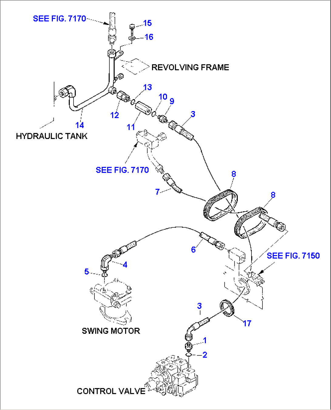 HYDRAULIC PIPING (RETURN LINE) (2nd PART)