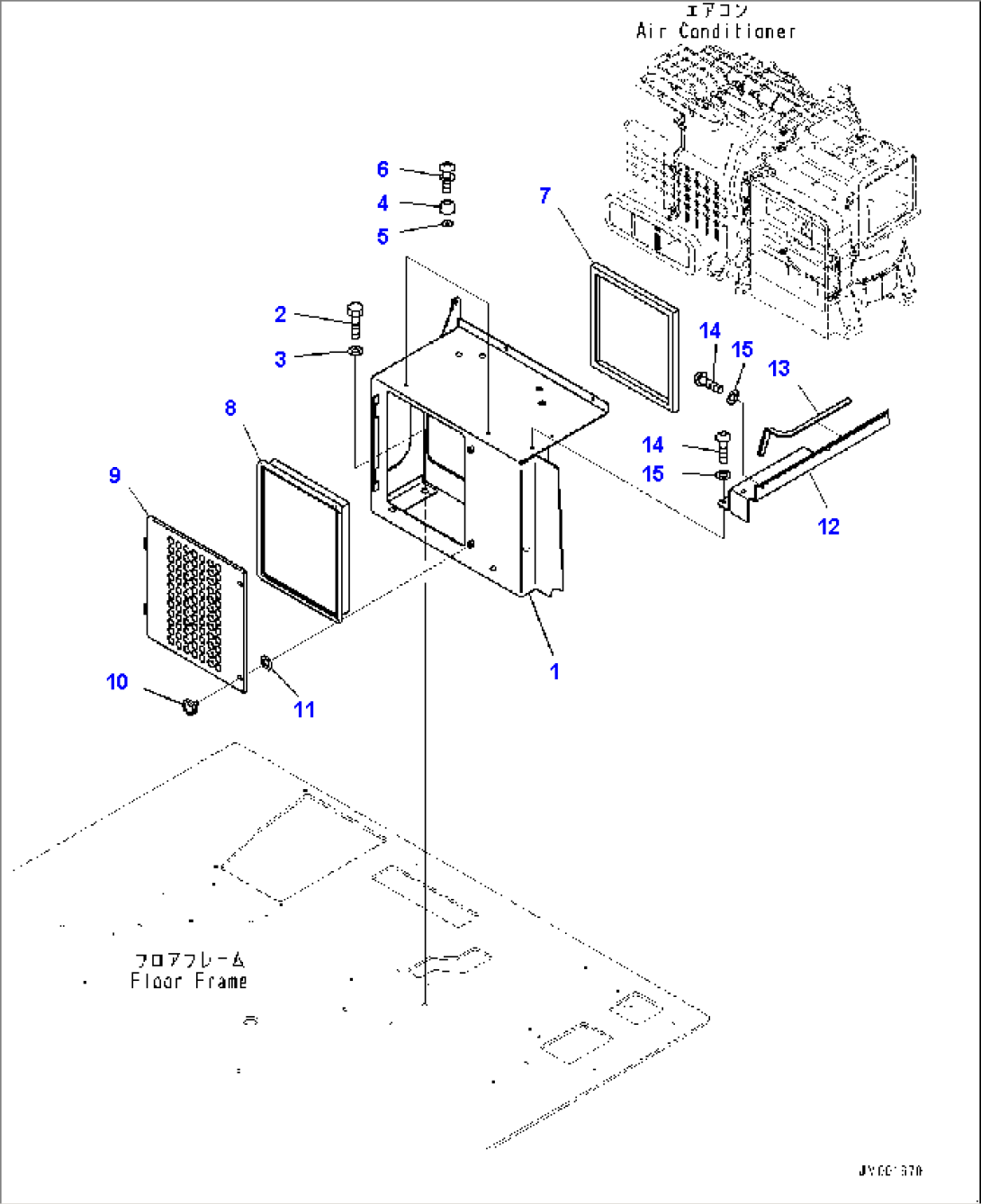 Cab, Air Conditioner Recirculation Air Filter (#10001-)