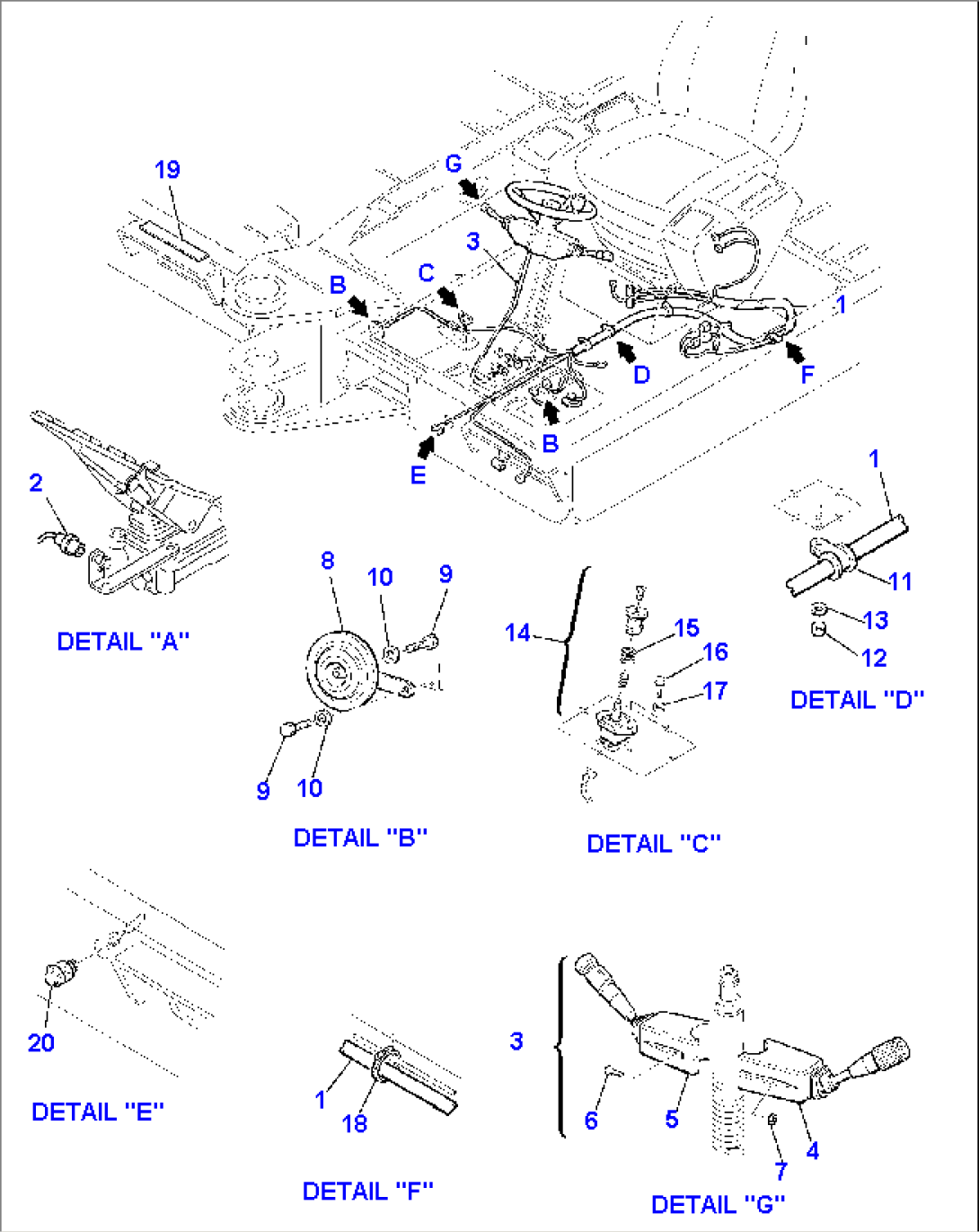 ELECTRICAL SYSTEM (COLUMN AND SERVICE LINE)