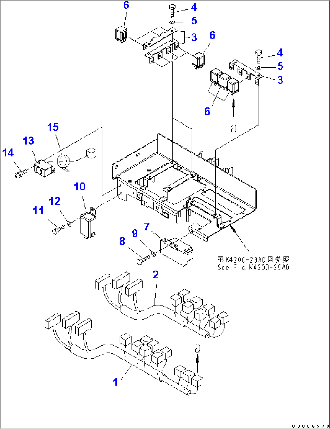 FLOOR FRAME (RELAY)(#80029-)