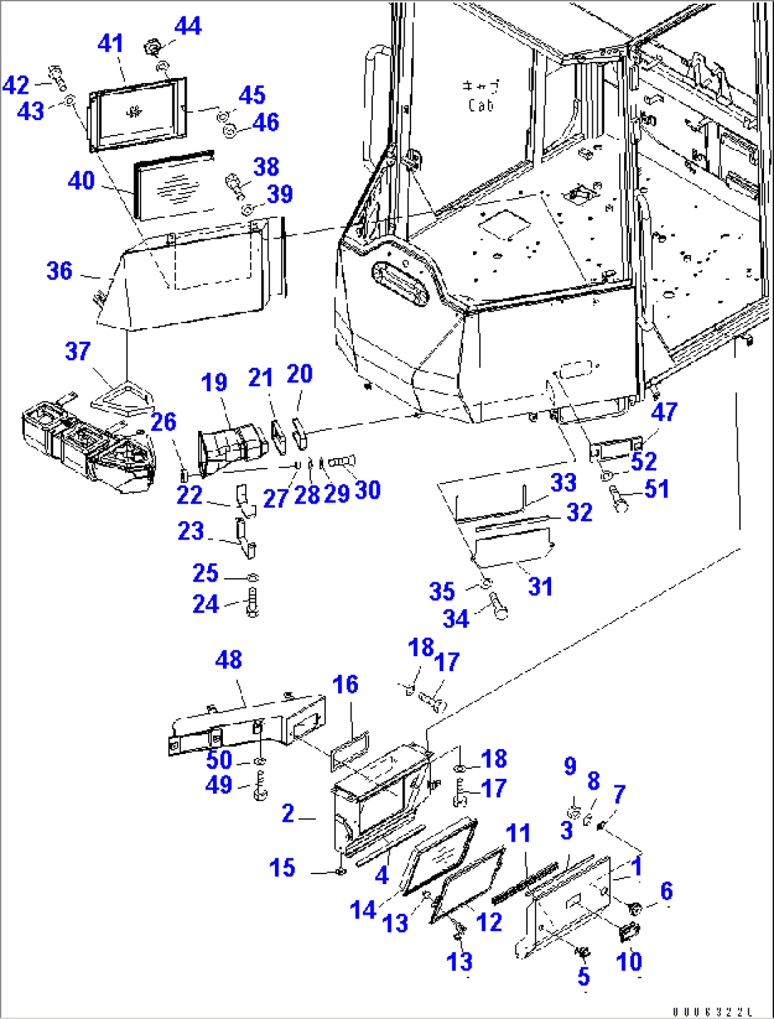 AIR CONDITIONER AND HEATER (FILTER)(#75001-)