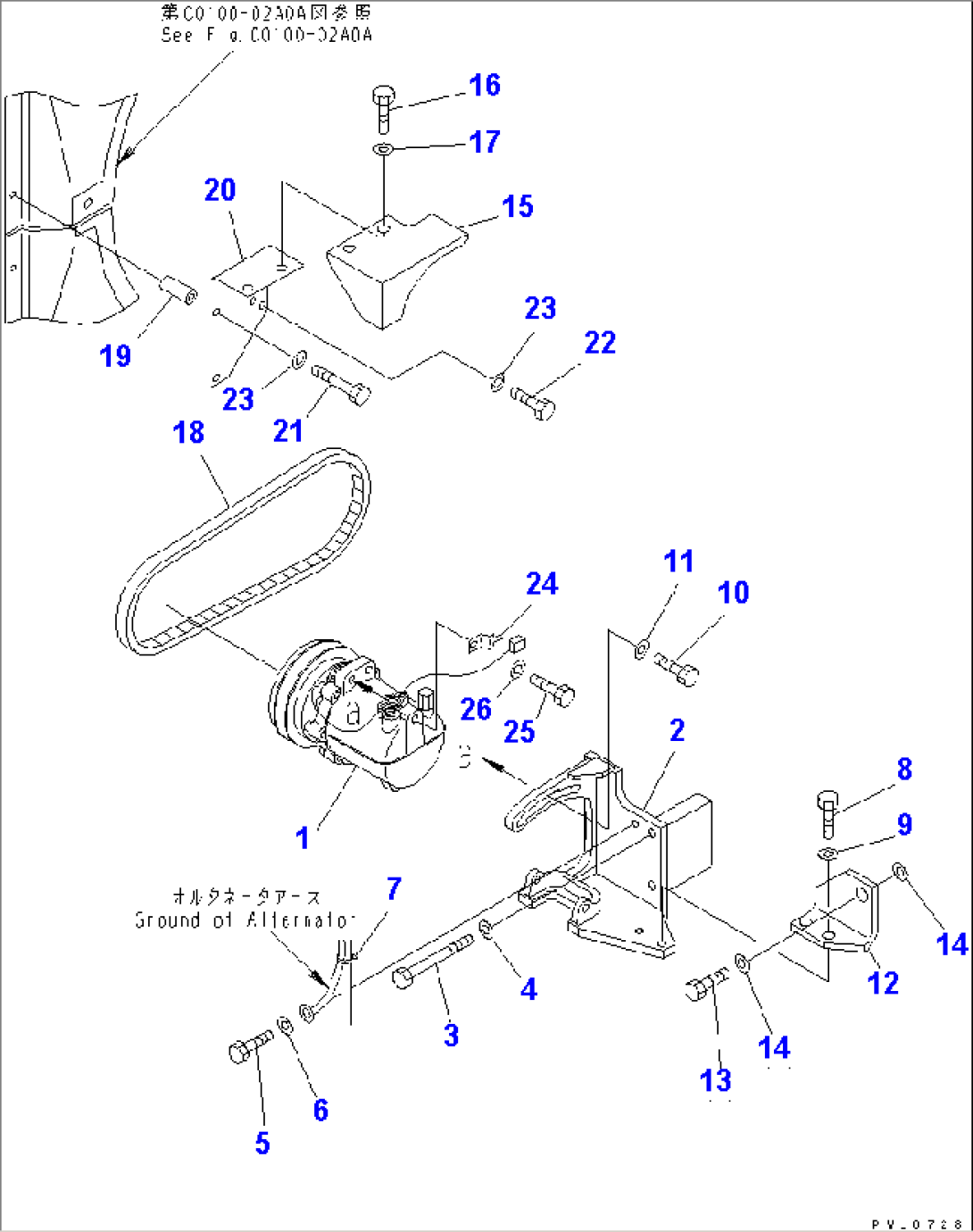 COMPRESSOR RELATED PARTS (AIR CONDITIONER)(#15046-)