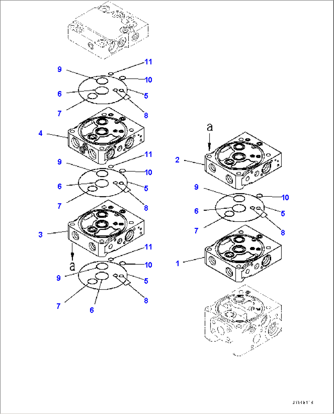 Control Valve, 4-Valve (1/10) (#30001-)