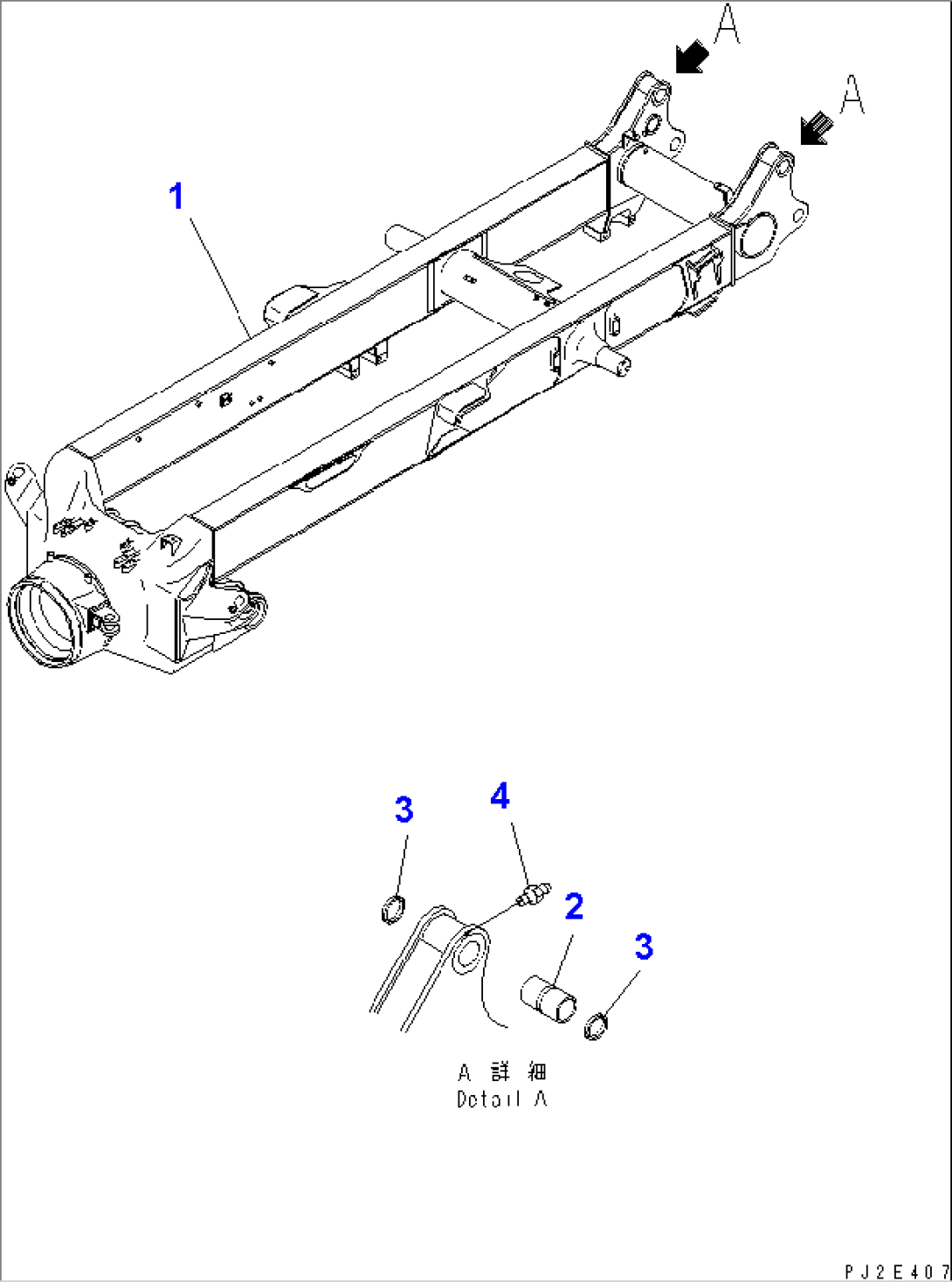 REAR FRAME(#1044-)