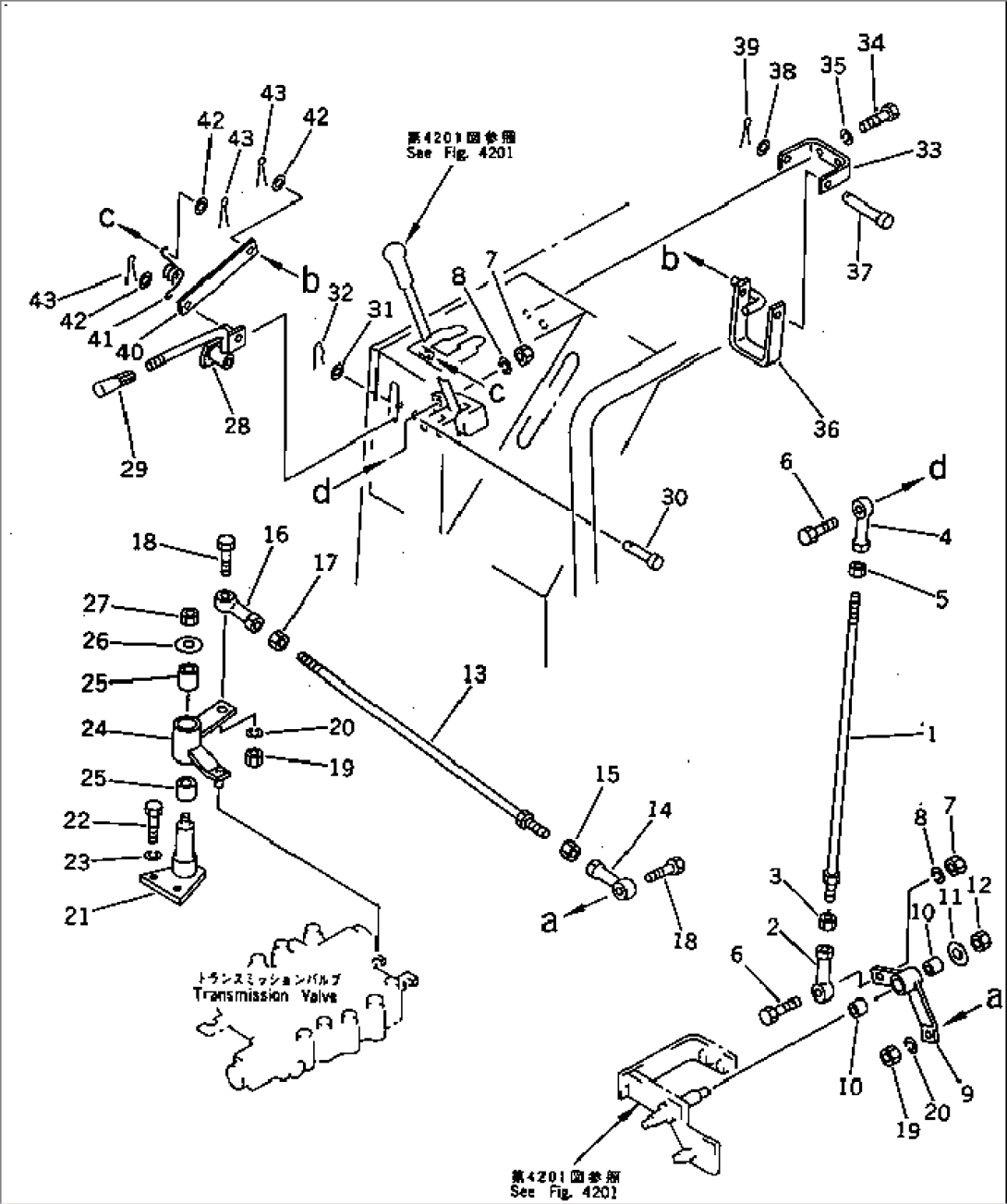 TRANSMISSION CONTROL LINKAGE