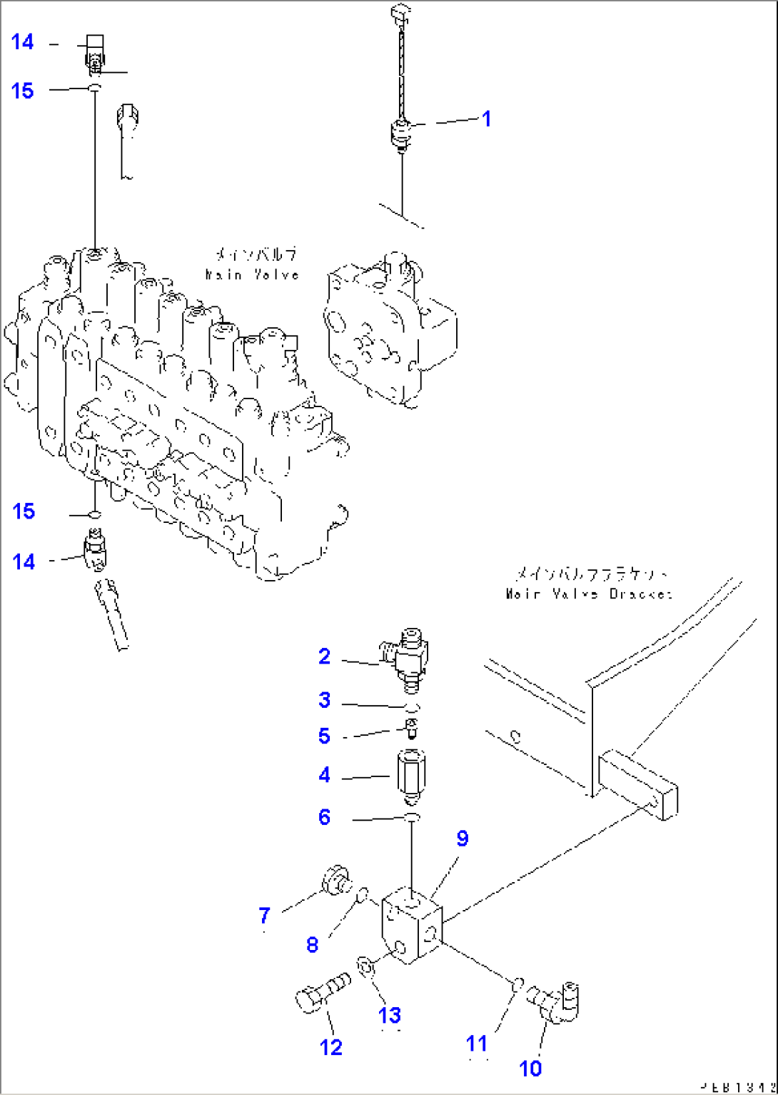 MAIN VALVE (SENSOR) (1 ACTUATOR)