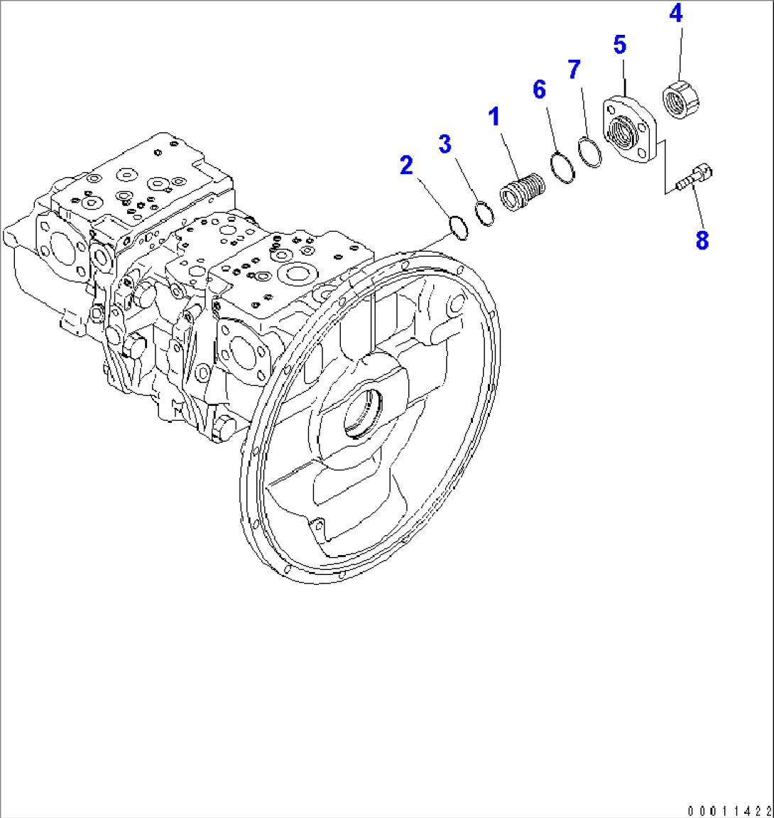 MAIN PUMP (5/12)(#1023-)