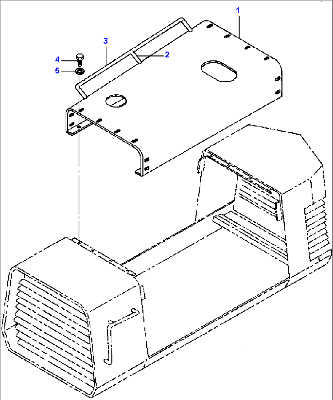 HOOD TOP S/N 202559 & UP