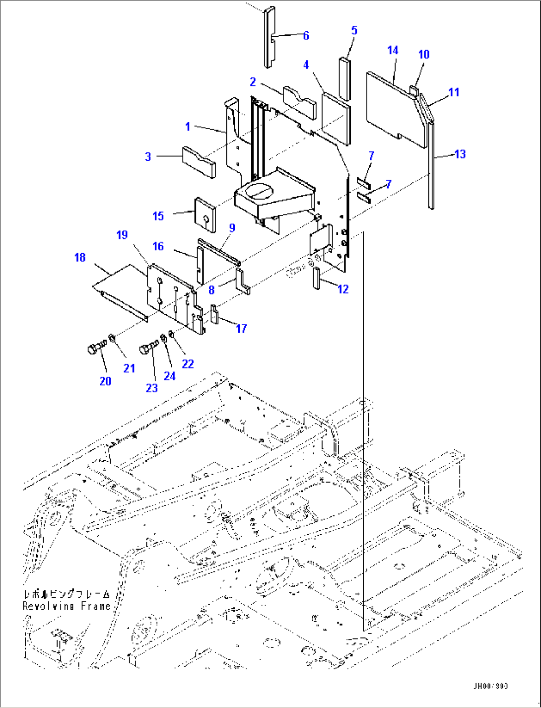 Machine Cab Partition, LHS