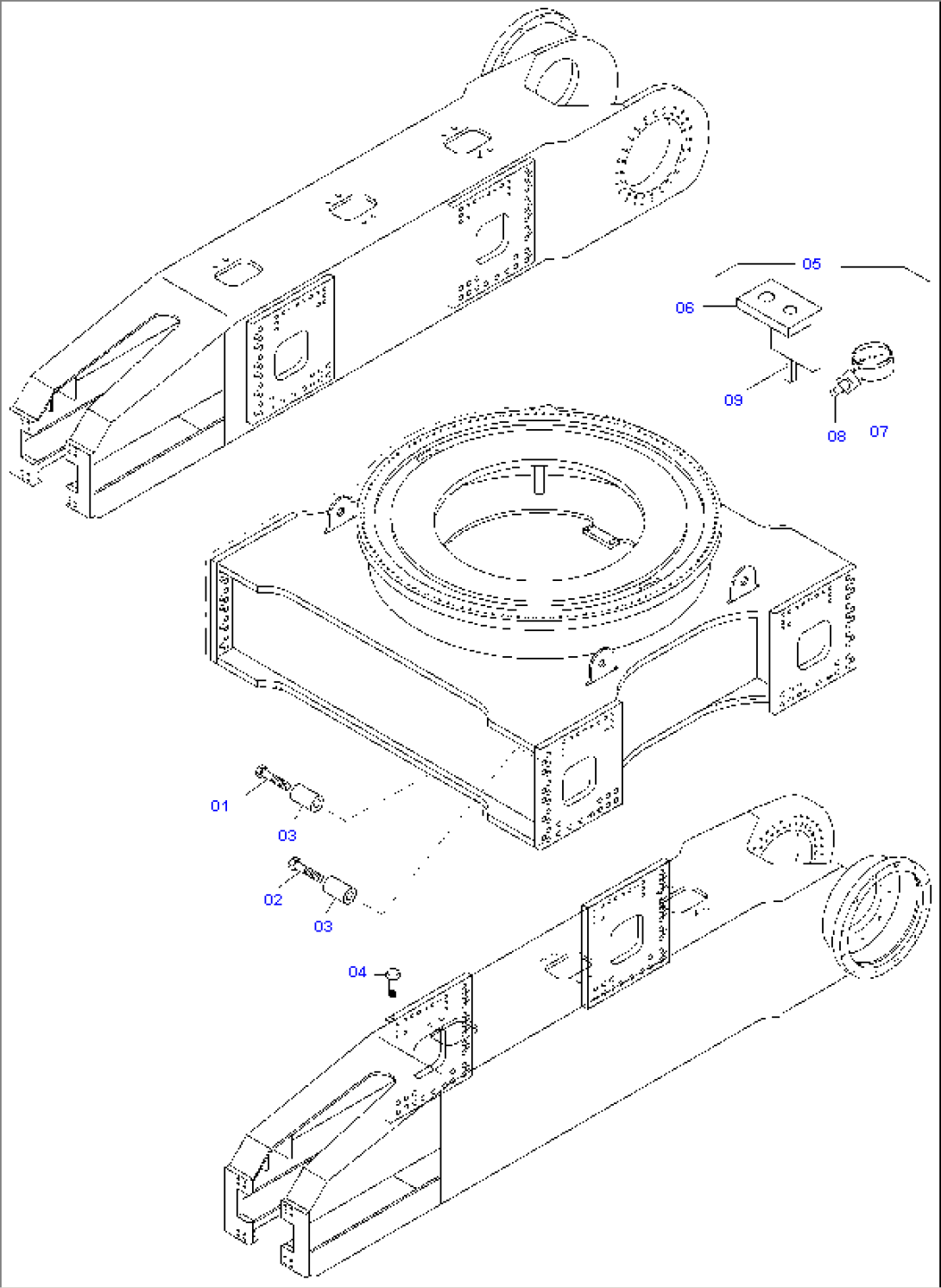 Mounting,Carbody-Side frames