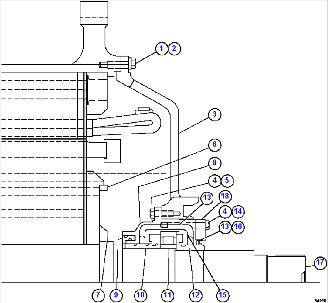 MOTOR ASSEMBLY - WHEEL 2/2 XA4259