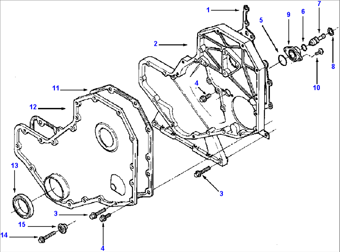 FRONT GEAR COVER