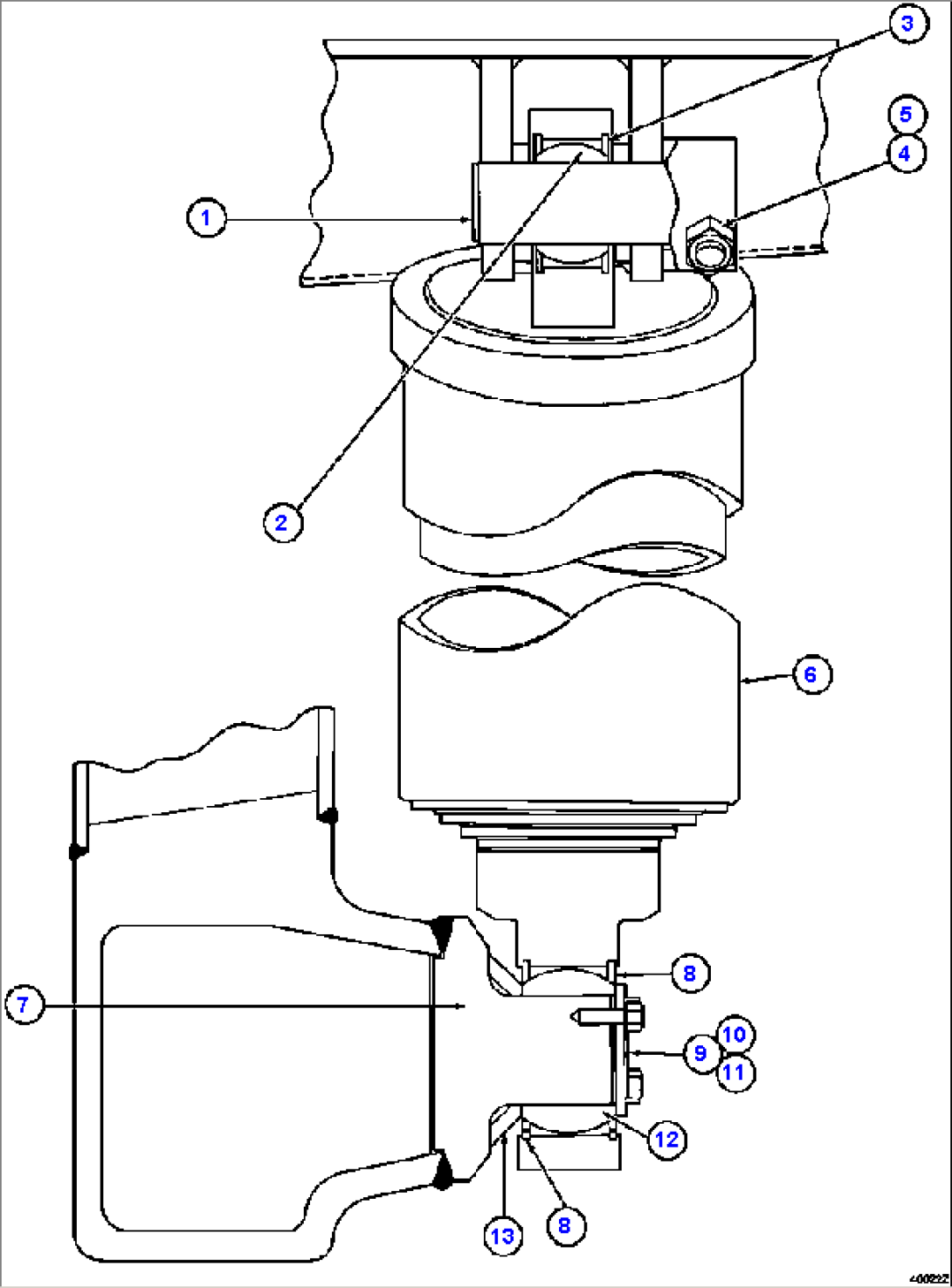 HOIST CYLINDER & MOUNTING