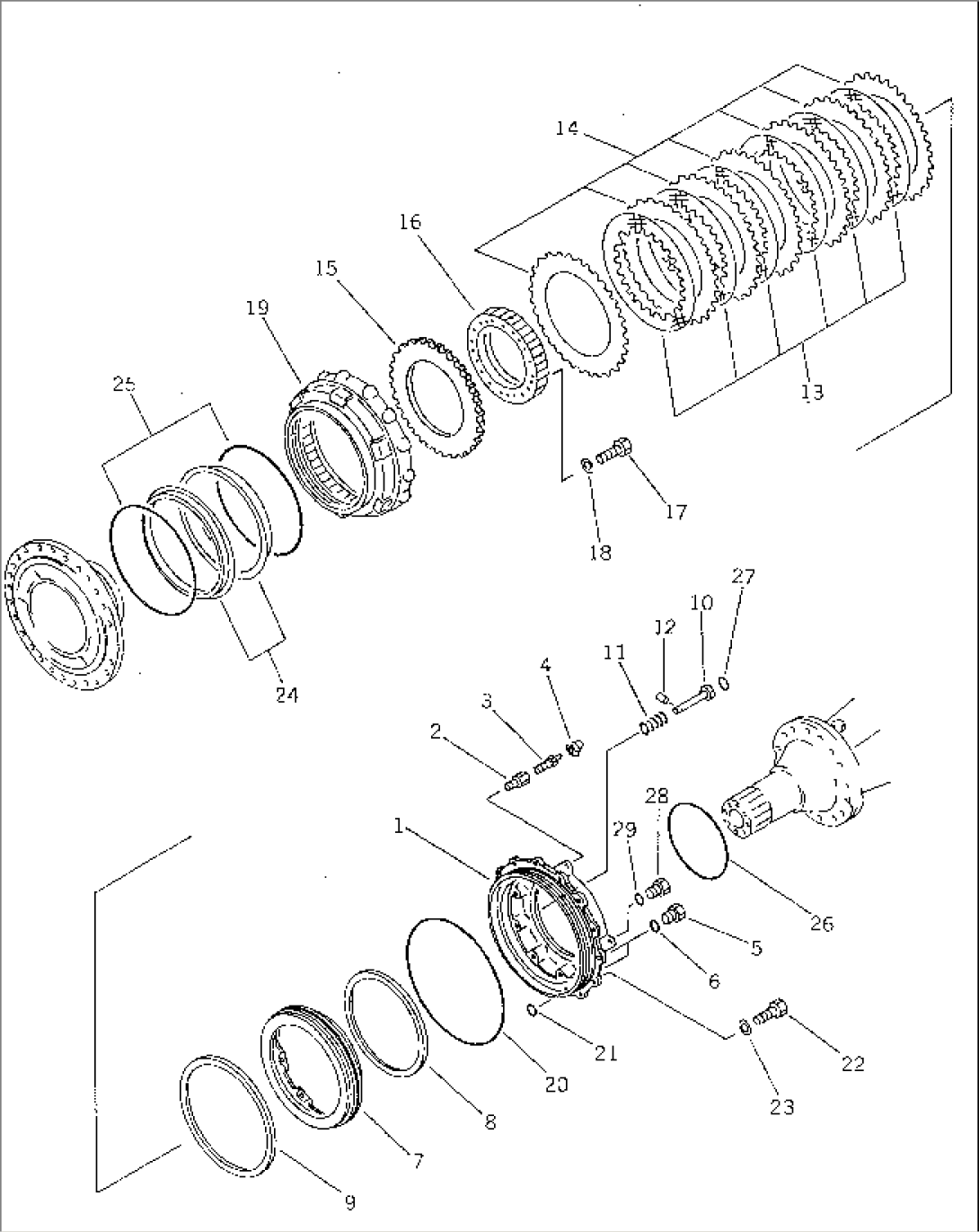 REAR WHEEL BRAKE(#20001-)