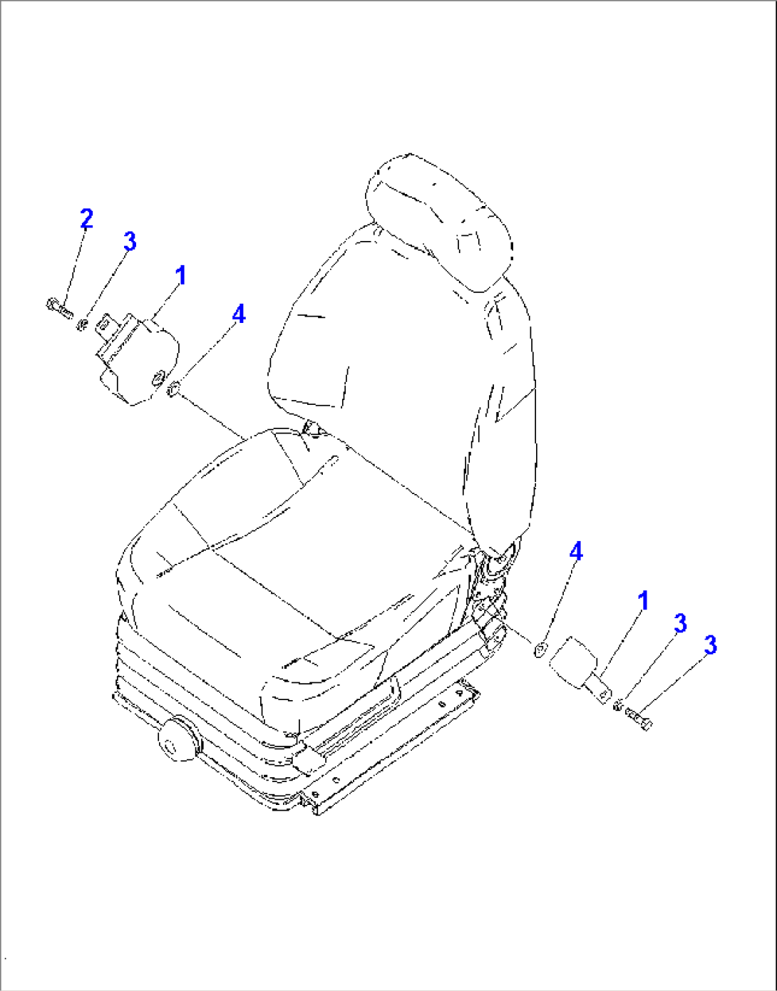 Seat Belt, 78MM Wide