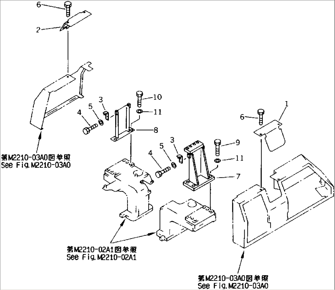 FENDER (LATERAL MOUNT) (WITH CAB)(#3001-)