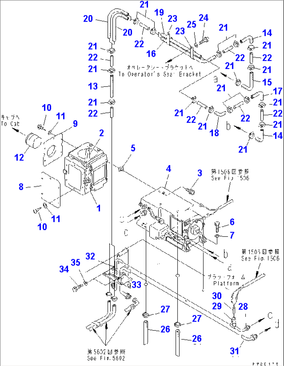 AIR CONDITIONER (4/6) (COOLING UNIT AND AIR DAMPER)(#11518-)